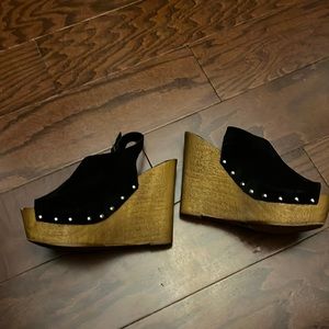 Clogs suede upper